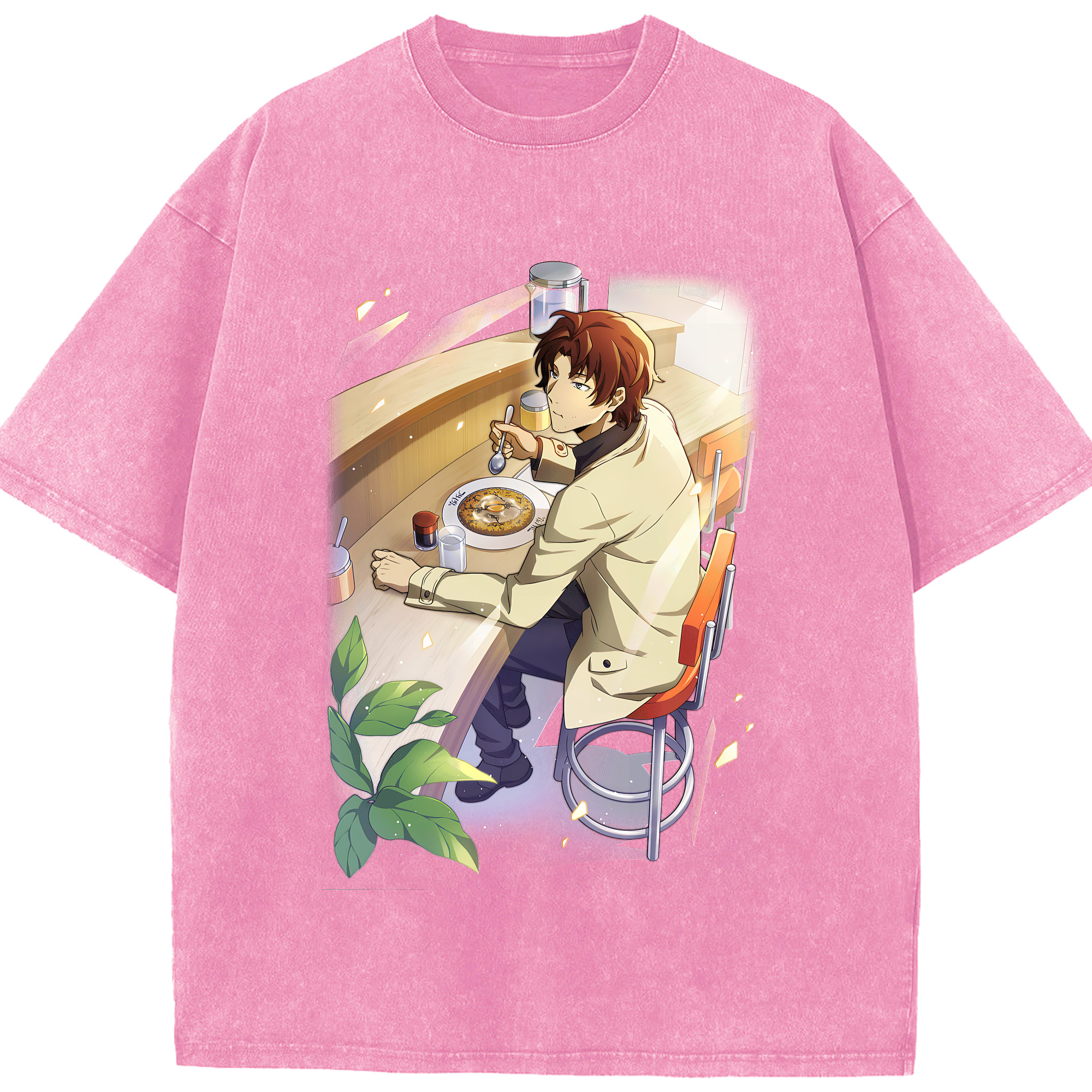 （画像用） 文豪ストレイドッグス Bungo Stray Dogs 綿100% ヴィンテージ風 半袖Tシャツ（フロントプリント）
